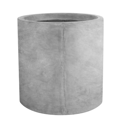 Ghiveci plante H40xD40 cm. gri ciment