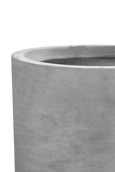 Ghiveci plante H40xD40 cm. gri ciment