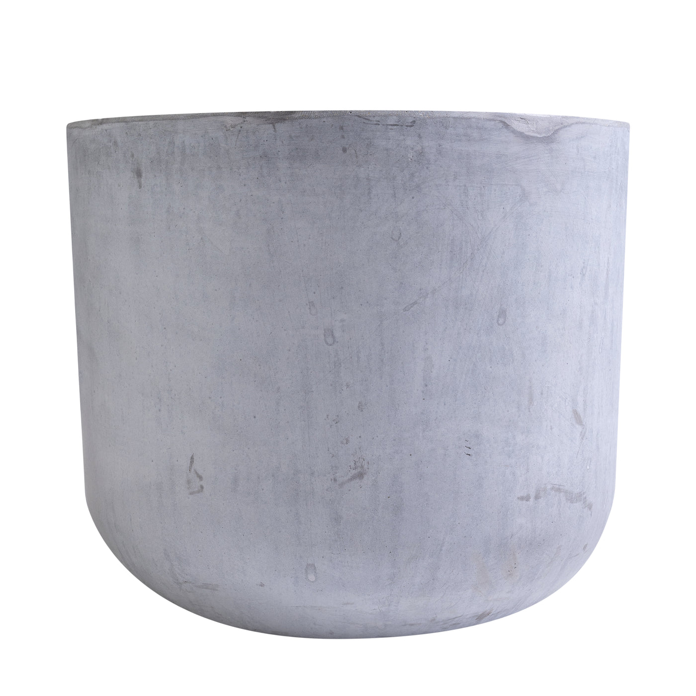 Ghiveci plante H40xD48 cm. gri ciment