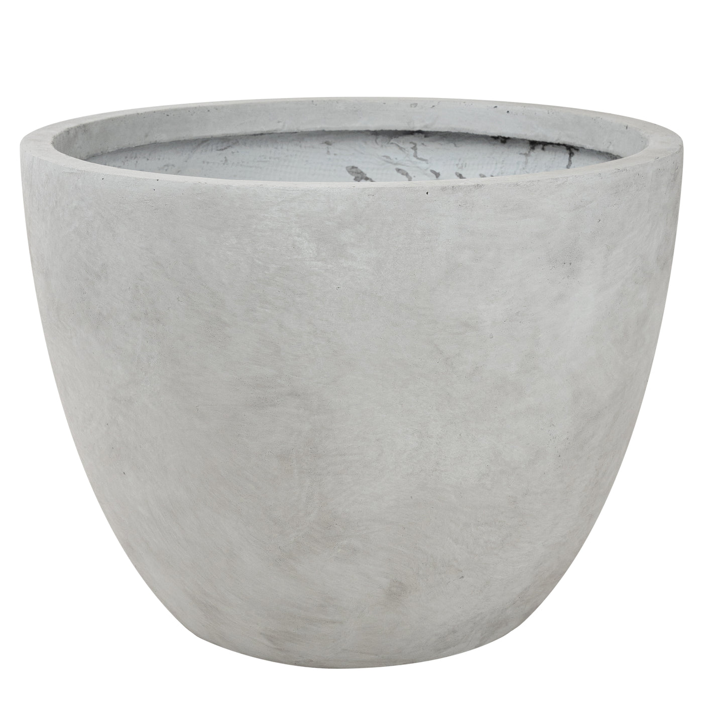 Ghiveci plante H40xD53.5 cm. gri ciment