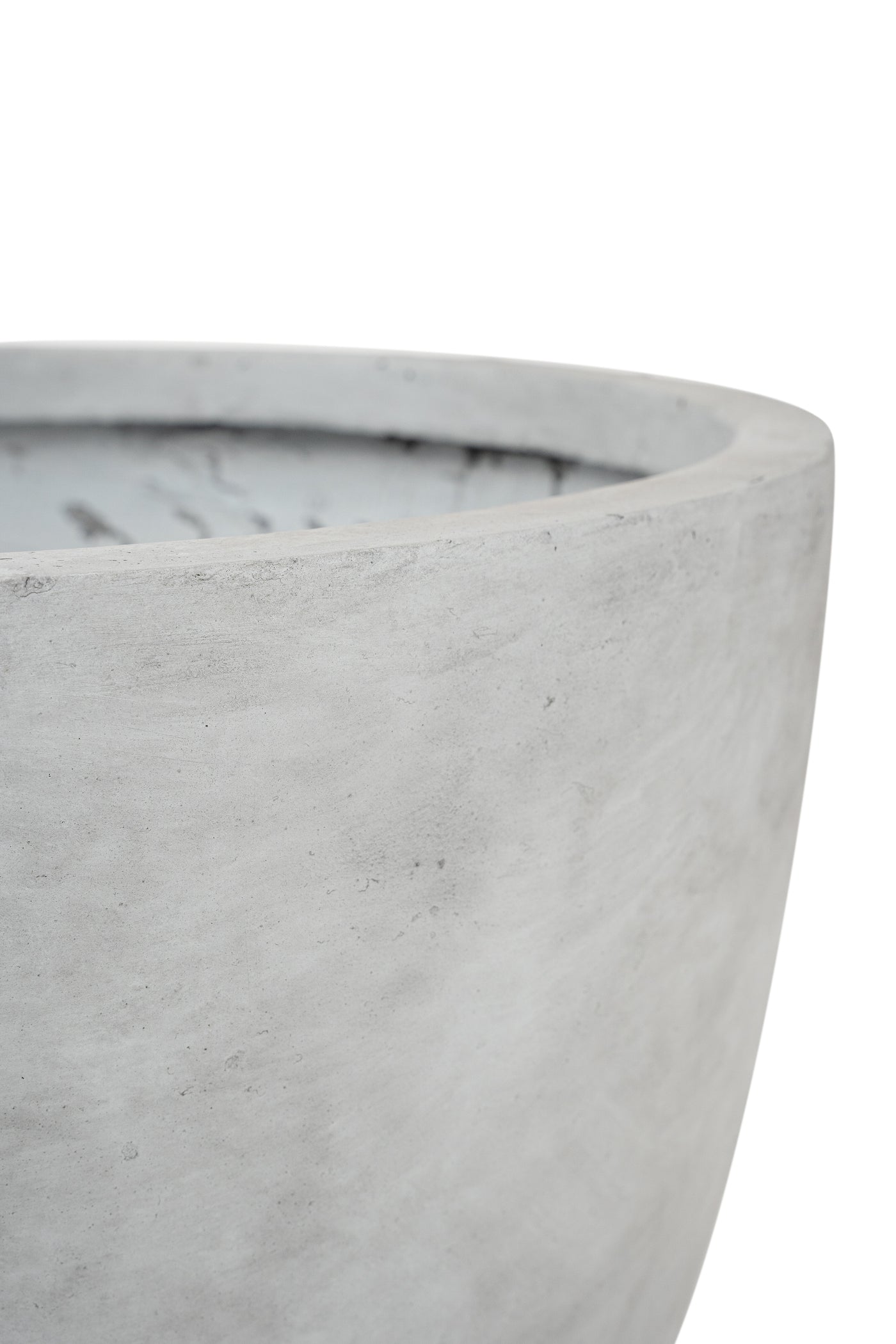 Ghiveci plante H40xD53.5 cm. gri ciment