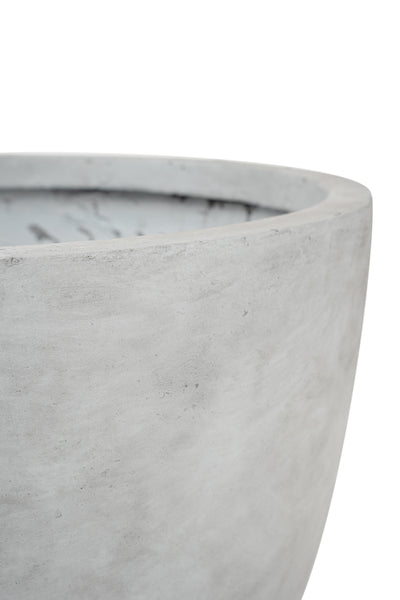 Ghiveci plante H40xD53.5 cm. gri ciment