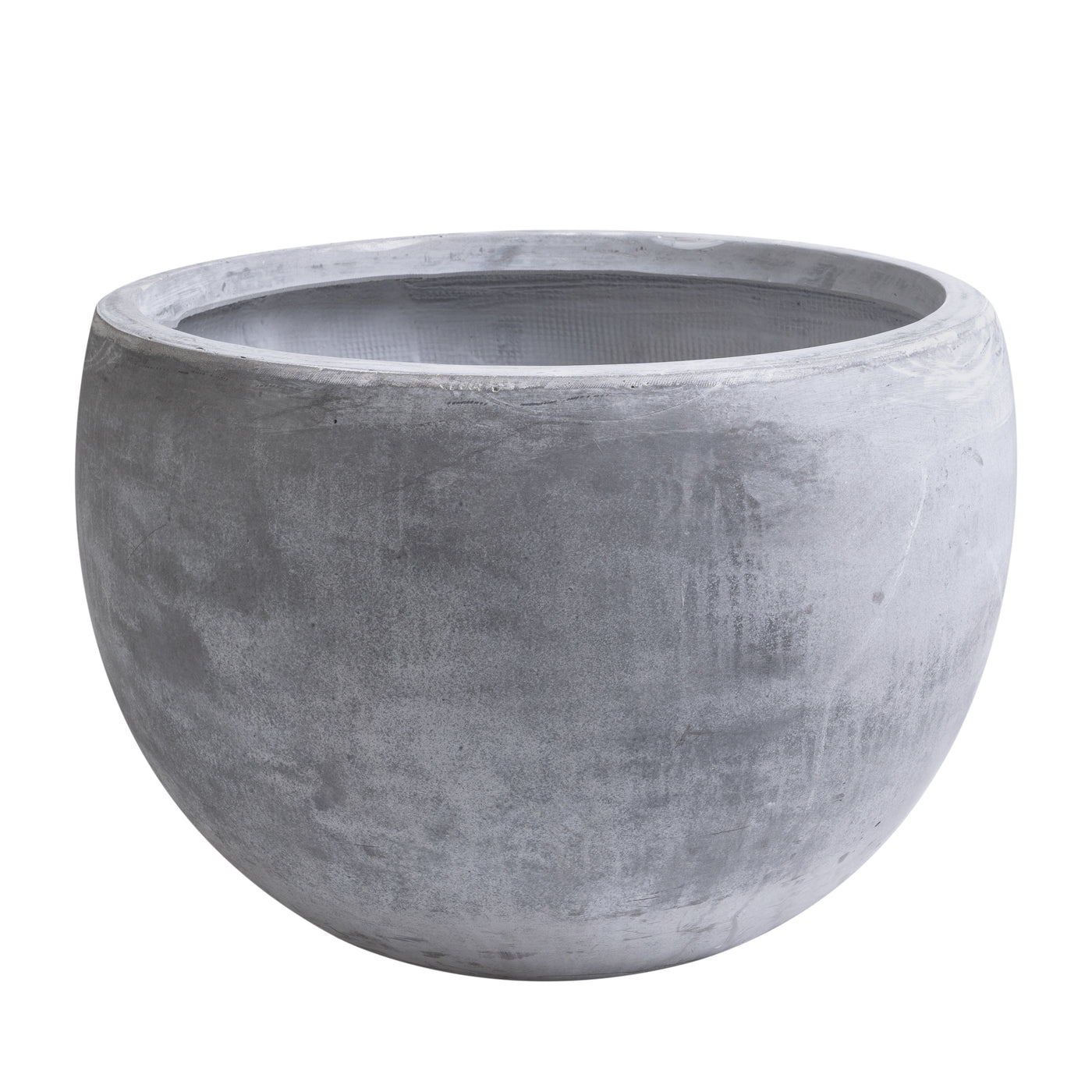 Ghiveci plante H41xD63 cm. gri ciment
