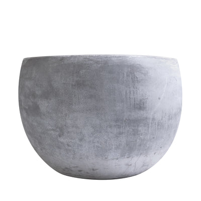 Ghiveci plante H41xD63 cm. gri ciment