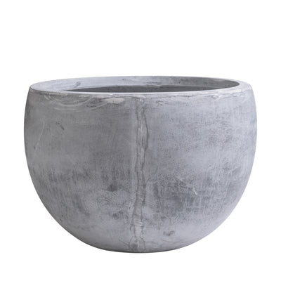 Ghiveci plante H41xD63 cm. gri ciment