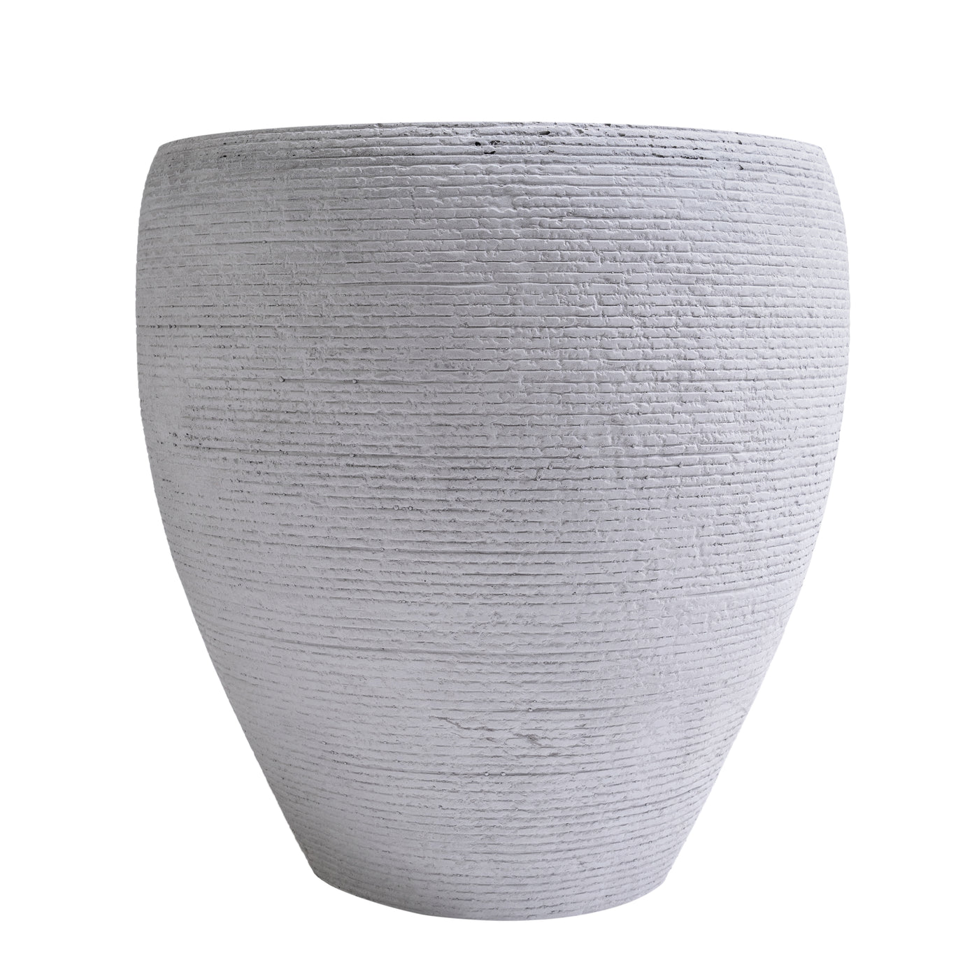 Ghiveci plante H42xD40 cm. gri ciment