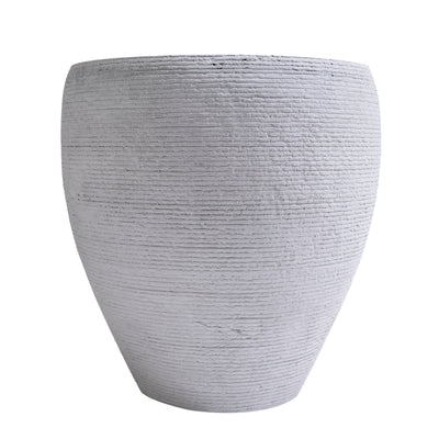 Ghiveci plante H42xD40 cm. gri ciment