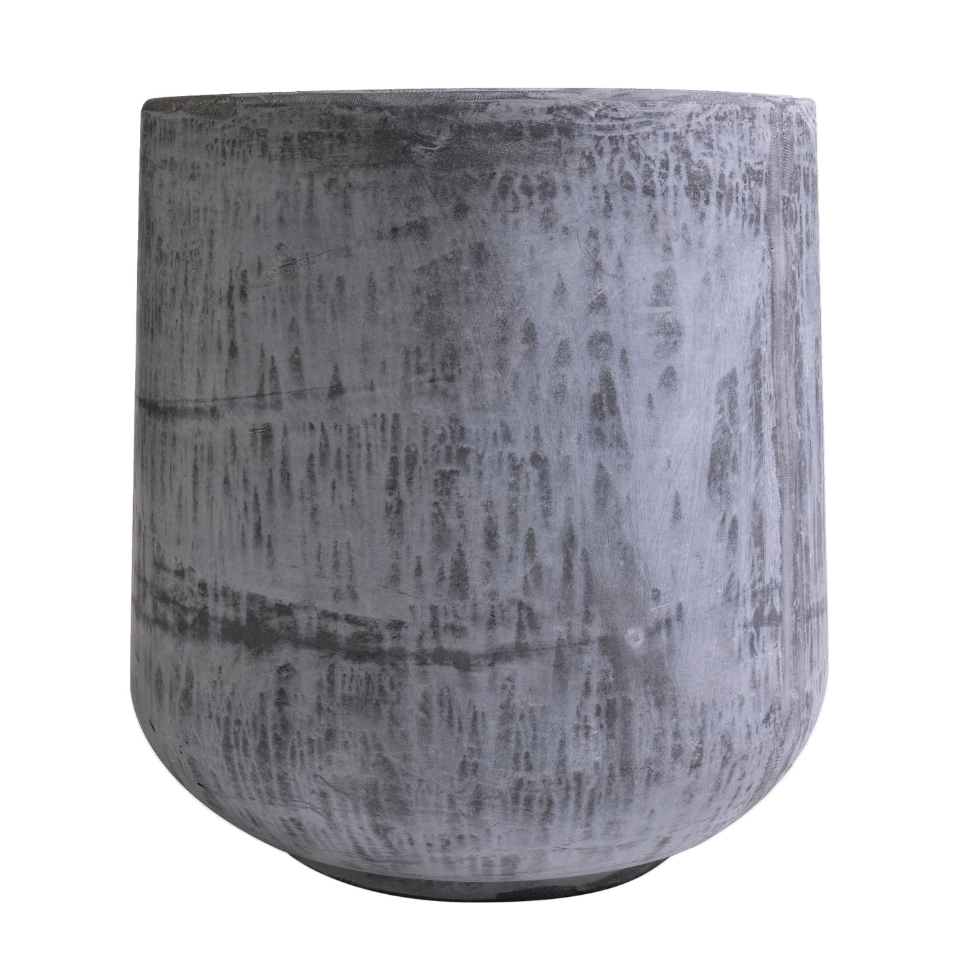 Ghiveci plante H44xD42 cm. gri ciment