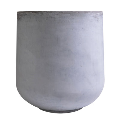 Ghiveci plante H44xD42 cm. gri ciment