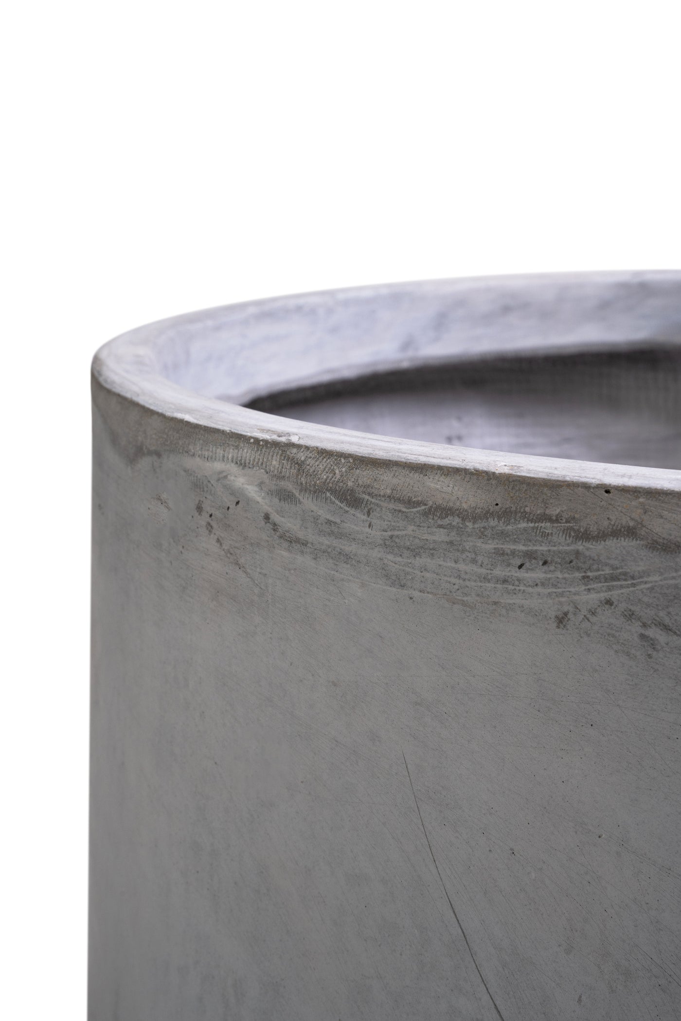 Ghiveci plante H44xD42 cm. gri ciment