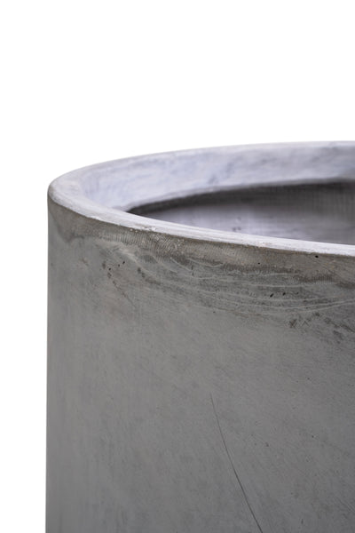 Ghiveci plante H44xD42 cm. gri ciment