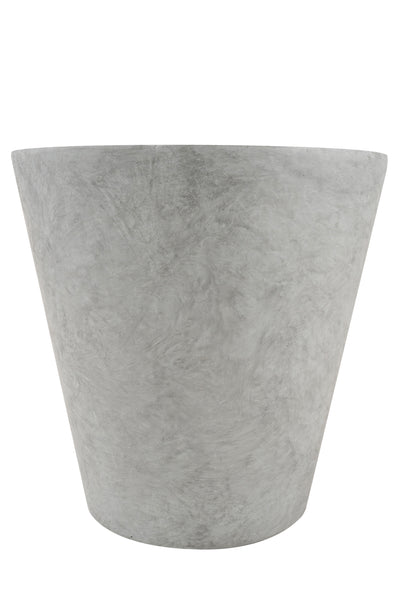 Ghiveci plante H44xD45 cm. gri ciment