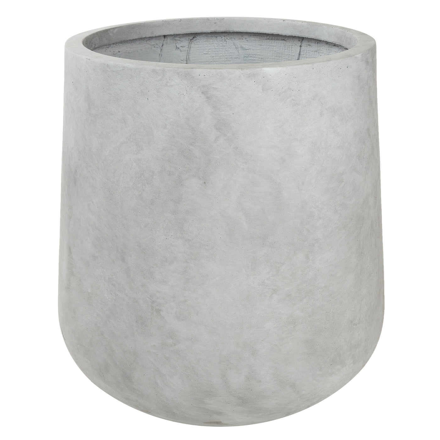 Ghiveci plante H45xD44 cm.gri ciment
