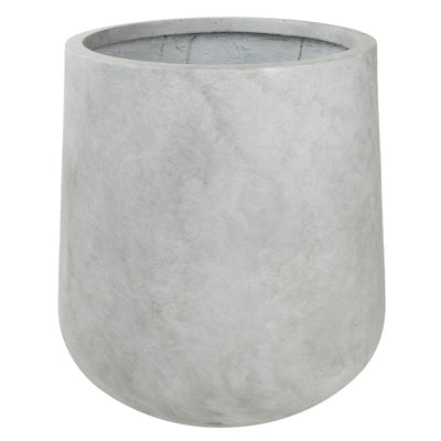 Ghiveci plante H45xD44 cm.gri ciment
