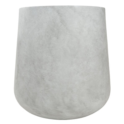 Ghiveci plante H45xD44 cm.gri ciment