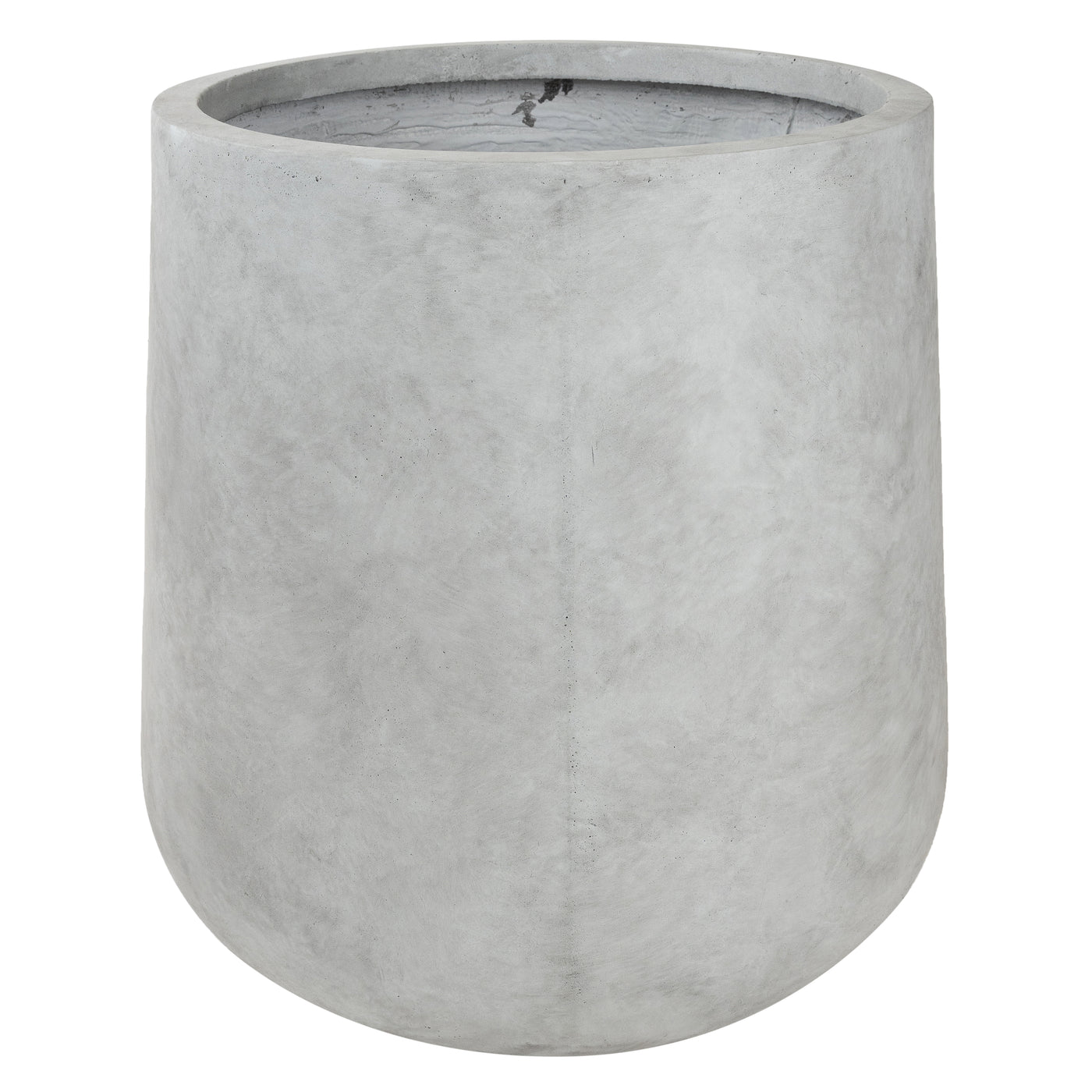 Ghiveci plante H45xD44 cm.gri ciment