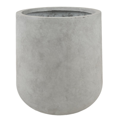 Ghiveci plante H45xD45 cm. gri ciment