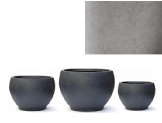 Ghiveci plante H46xD63 cm gri deschis