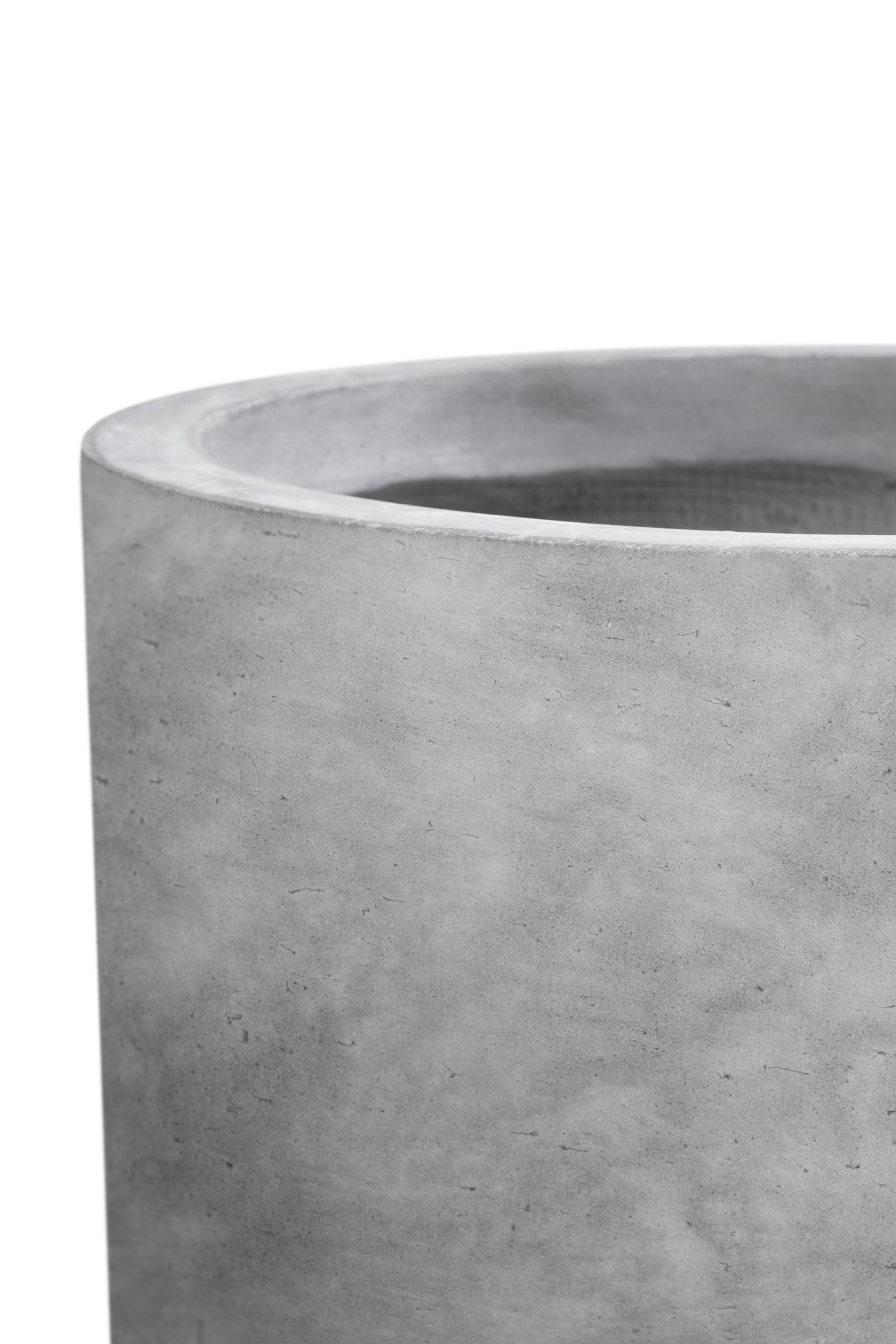 Ghiveci plante H51xD51 cm. gri ciment