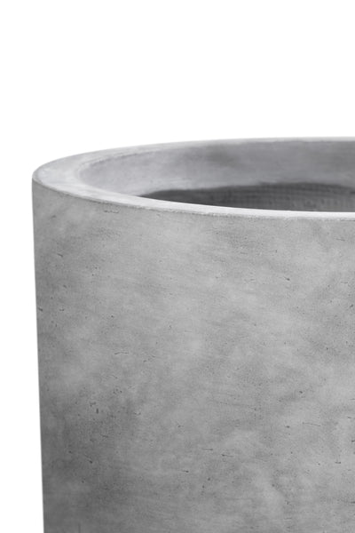 Ghiveci plante H51xD51 cm. gri ciment