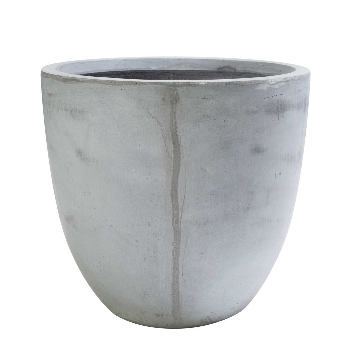 Ghiveci plante H51xD55 cm. gri ciment
