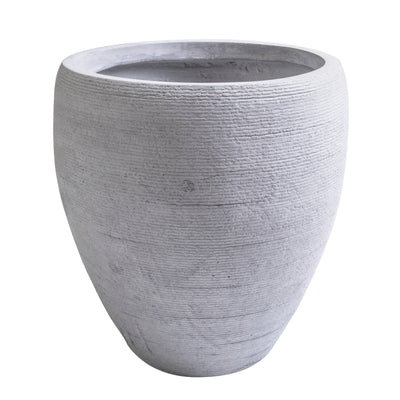 Ghiveci plante H55xD52 cm. gri ciment