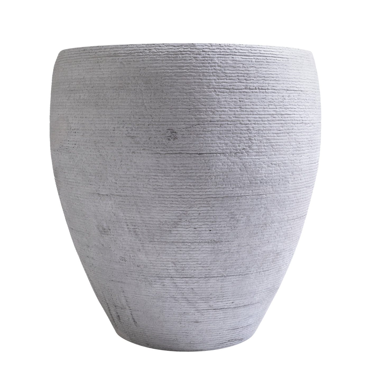 Ghiveci plante H55xD52 cm. gri ciment