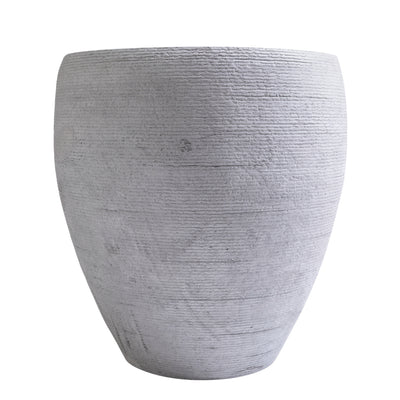 Ghiveci plante H55xD52 cm. gri ciment