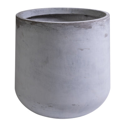 Ghiveci plante H55xD54 cm. gri ciment