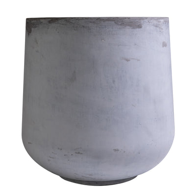 Ghiveci plante H55xD54 cm. gri ciment