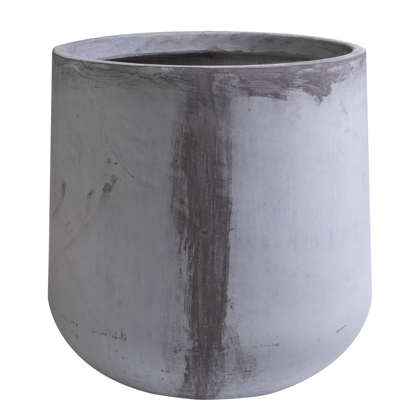 Ghiveci plante H55xD54 cm. gri ciment
