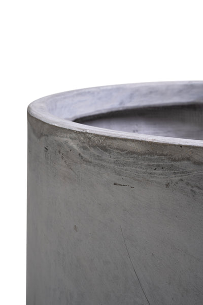 Ghiveci plante H55xD54 cm. gri ciment