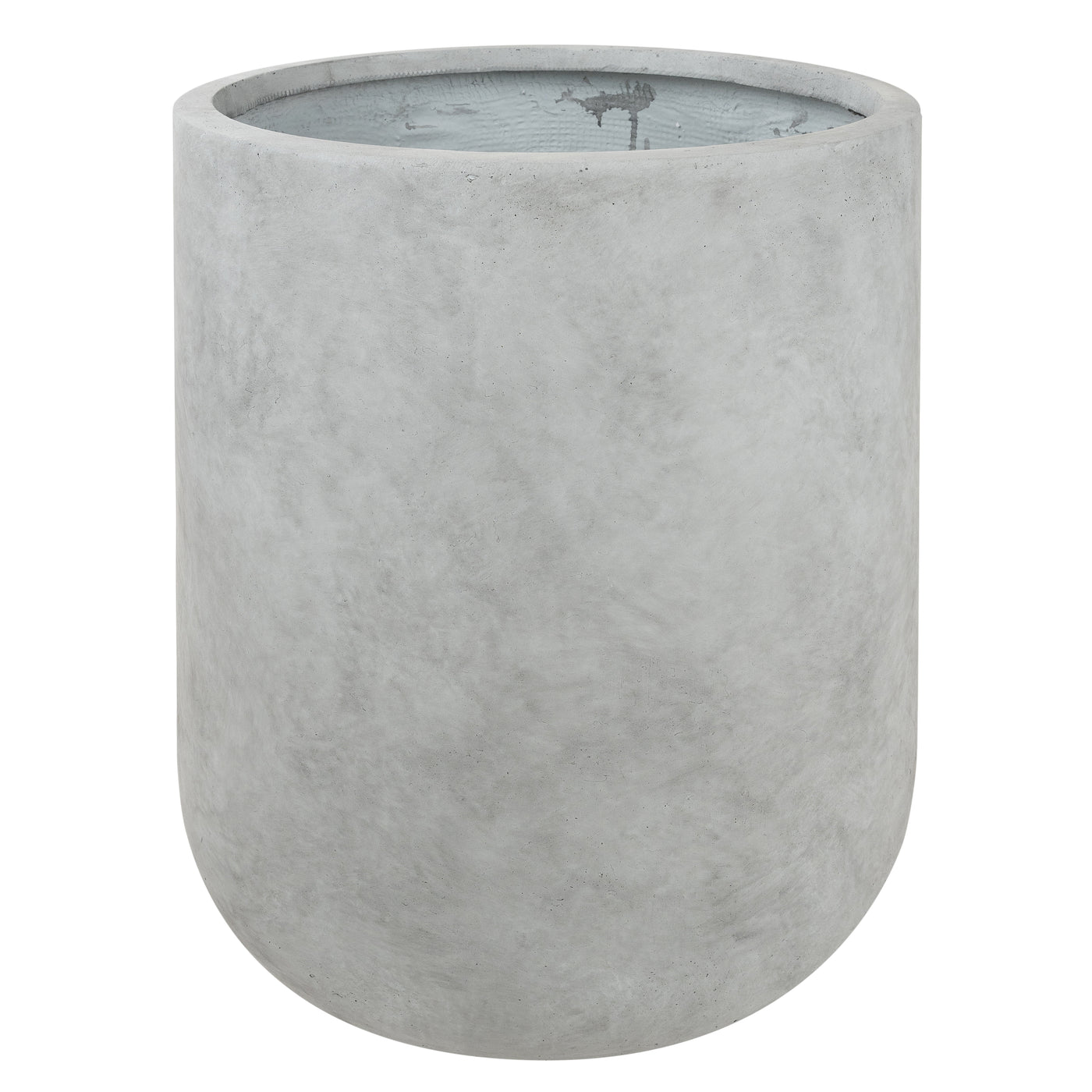 Ghiveci plante H62xD56 cm. gri ciment
