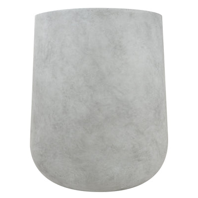 Ghiveci plante H62xD56 cm. gri ciment