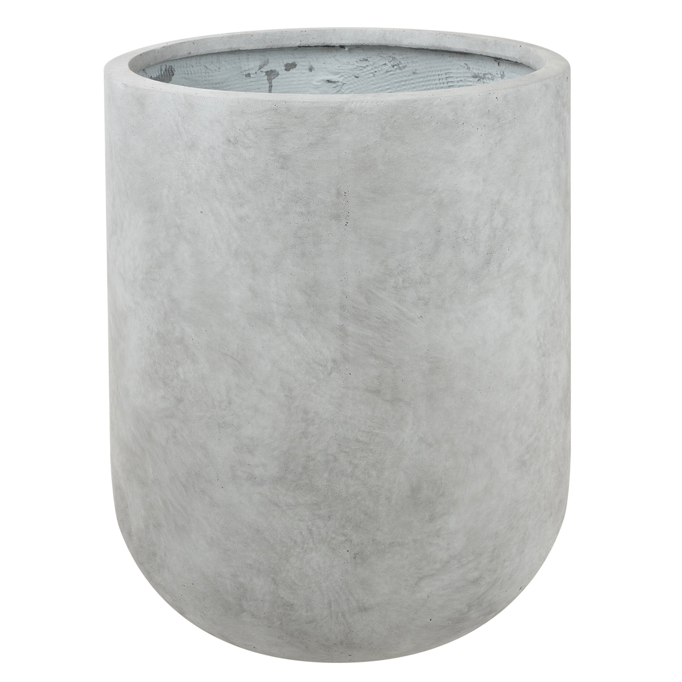 Ghiveci plante H62xD56 cm. gri ciment