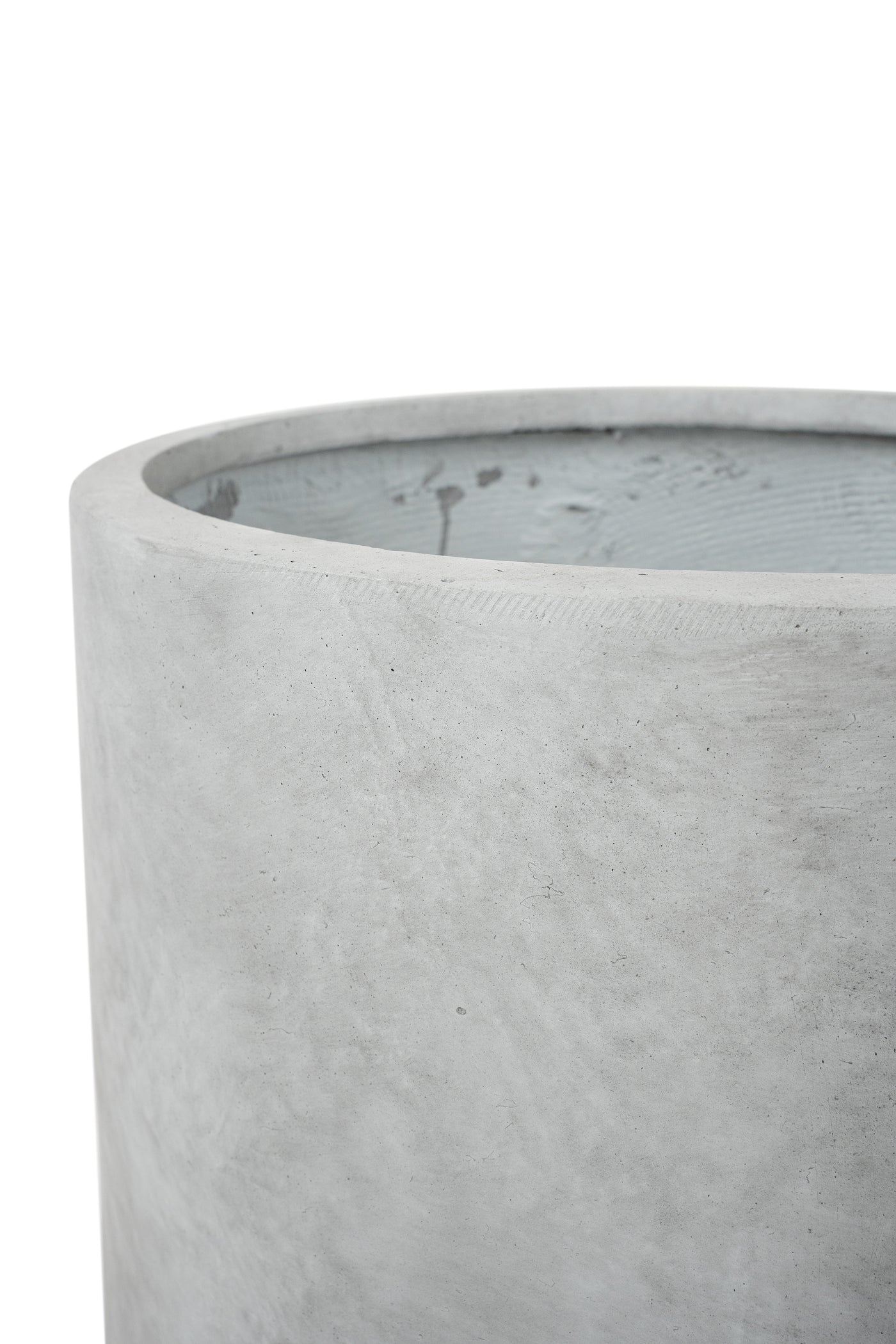 Ghiveci plante H62xD56 cm. gri ciment