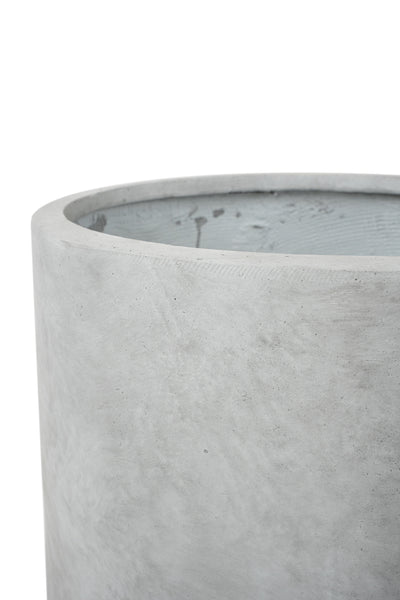 Ghiveci plante H62xD56 cm. gri ciment