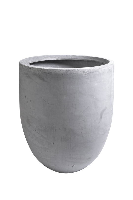 Ghiveci plante H69xD55 cm. gri ciment