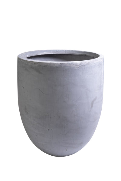 Ghiveci plante H69xD55 cm. gri ciment