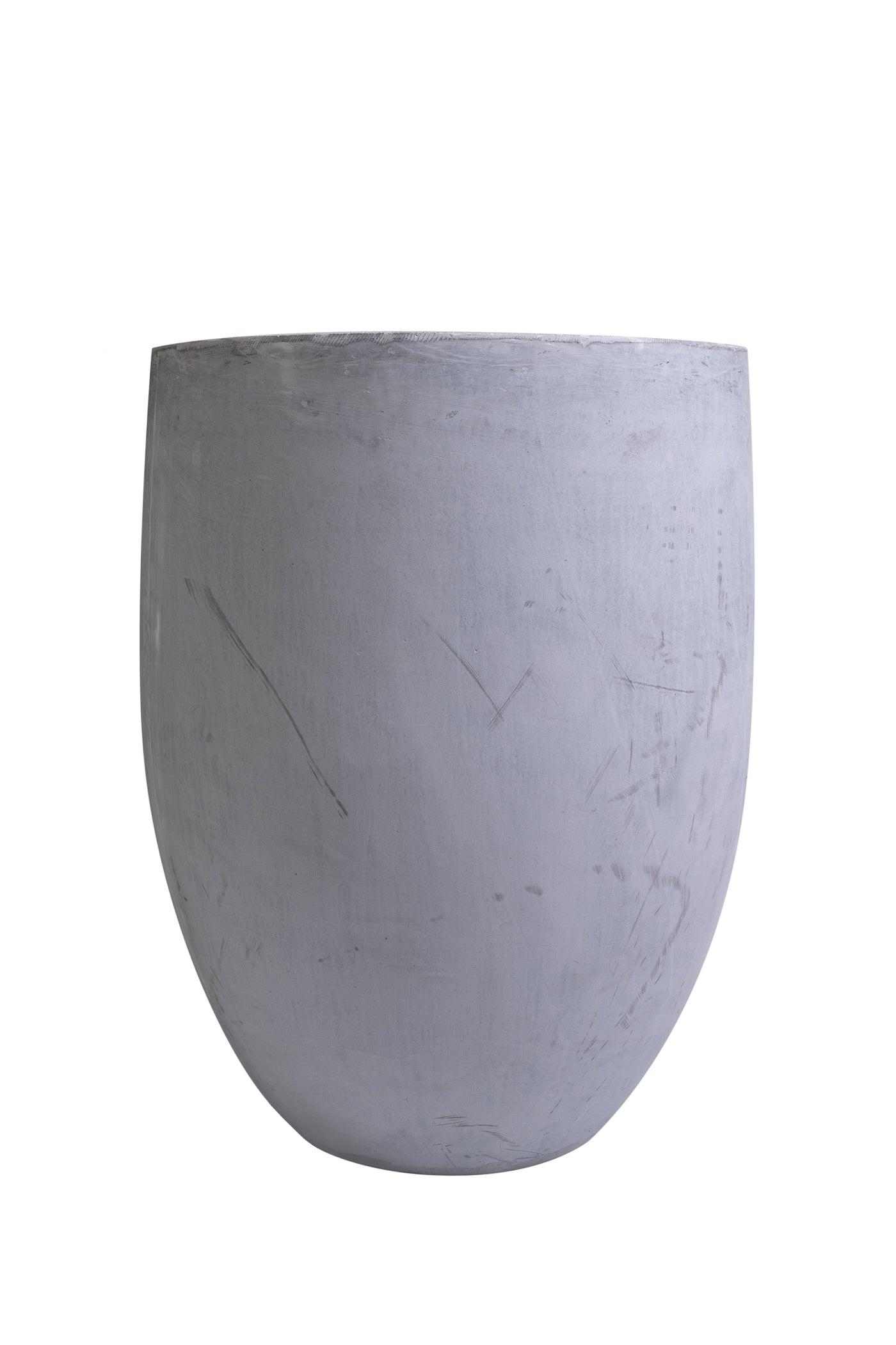 Ghiveci plante H81xD70 cm. gri ciment