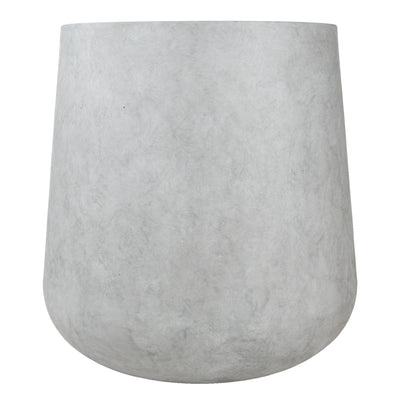 Ghiveci plante H85xD84 cm. gri ciment