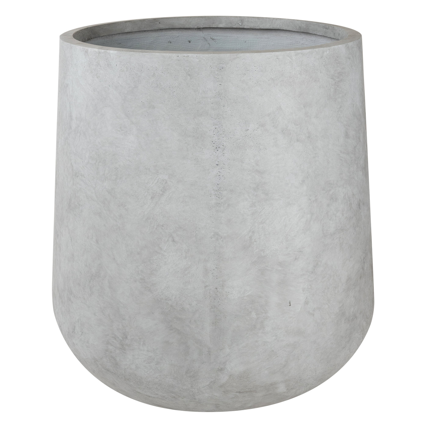 Ghiveci plante H85xD84 cm. gri ciment