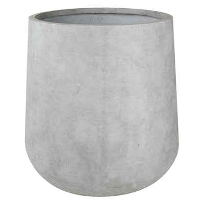 Ghiveci plante H85xD84 cm. gri ciment