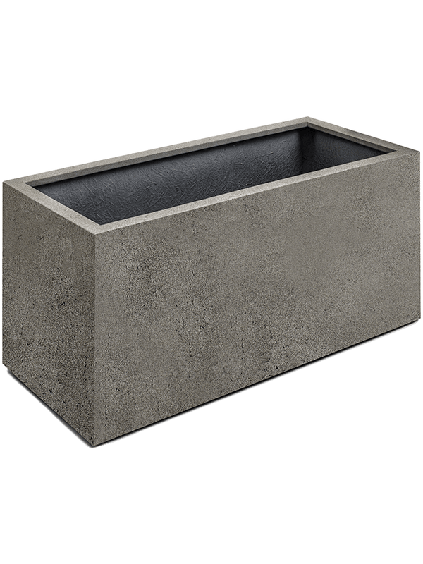 Ghiveci plante L100xW50xH50cm Grigio Box With Wheels Natural Concrete