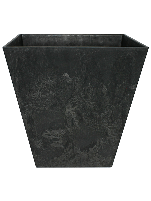 Ghiveci plante L15xW15xH15cm Artstone Ella black