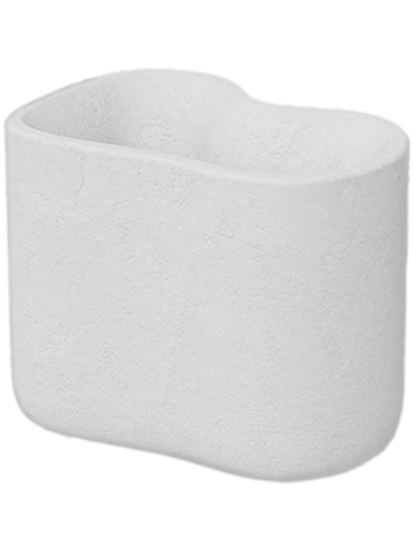 Ghiveci plante L19xW13xH15cm Milos Nano Medium Planter (stone feeling)