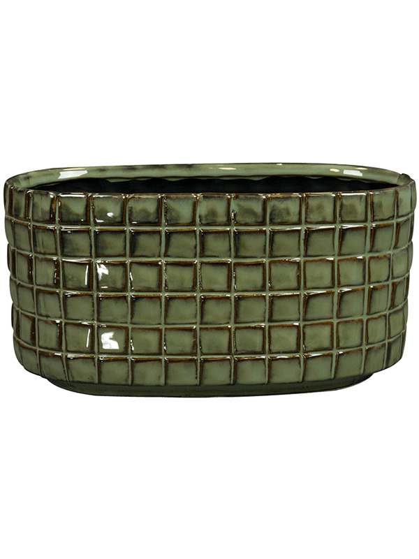 Ghiveci plante L26xW13xH13cm Stian Planter Moss Green