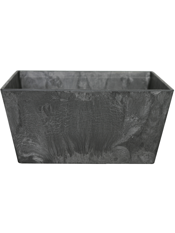 Ghiveci plante L30xW30xH14cm Artstone Ella bowl black