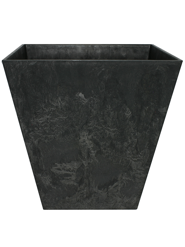 Ghiveci plante L30xW30xH29cm Artstone Ella black