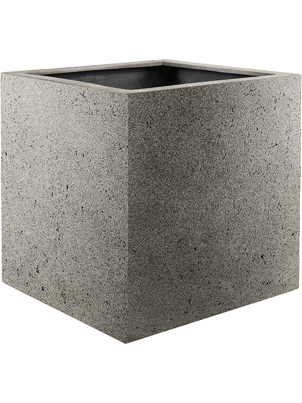 Ghiveci plante L30xW30xH30cm Grigio Cube Natural Concrete